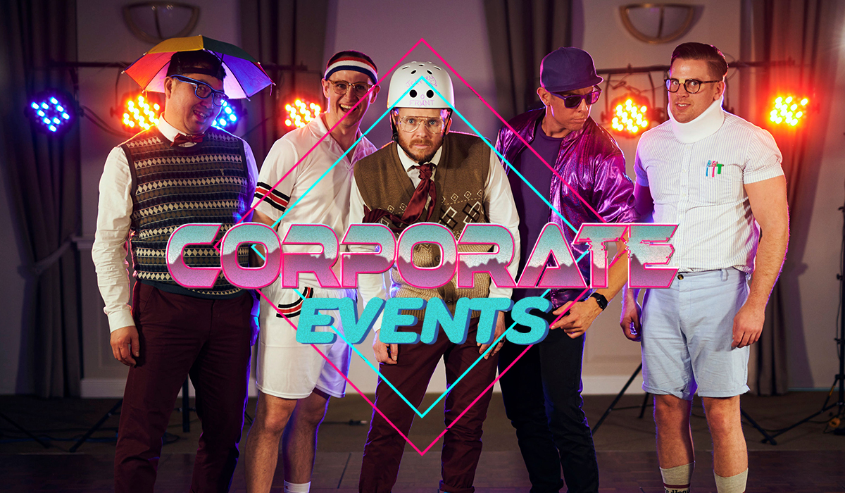 The Geek Band for your corporate event